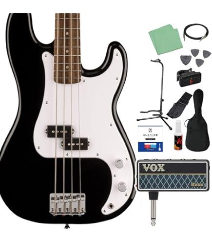 値下げ　スクワイア　ベース　プレベ　ソフトケース付き Amazon | Squier by Fender SONIC PRECISION BASS California Blue